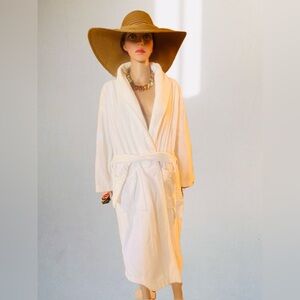 Elegant White Women's Robe